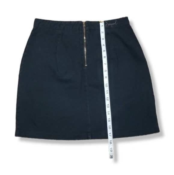 Desigual Black Denim Skirt - Picture 11 of 12